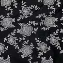 Capri Linen Look Puff Floral Tapestry.