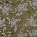 Capri Linen Look Puff Floral Tapestry.