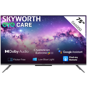 Skyworth 75" UHD 4K Smart Google TV 75G6600G (7925541437529)