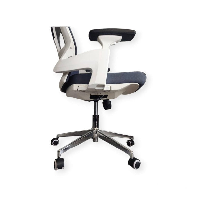 SWISS Office Chairs SWISS Ergonomic Executive Highback Chair in Grey (7419902263385)