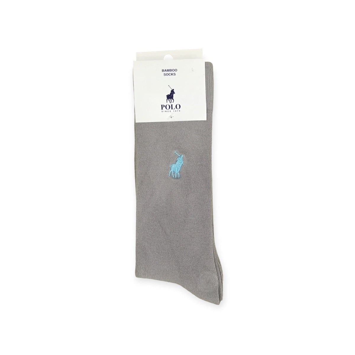 Polo Socks Polo Men's Bamboo Socks Grey (7804415967321)