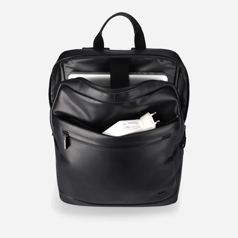 Brando James 15In Laptop Backpack-Black 3416JAMBLK