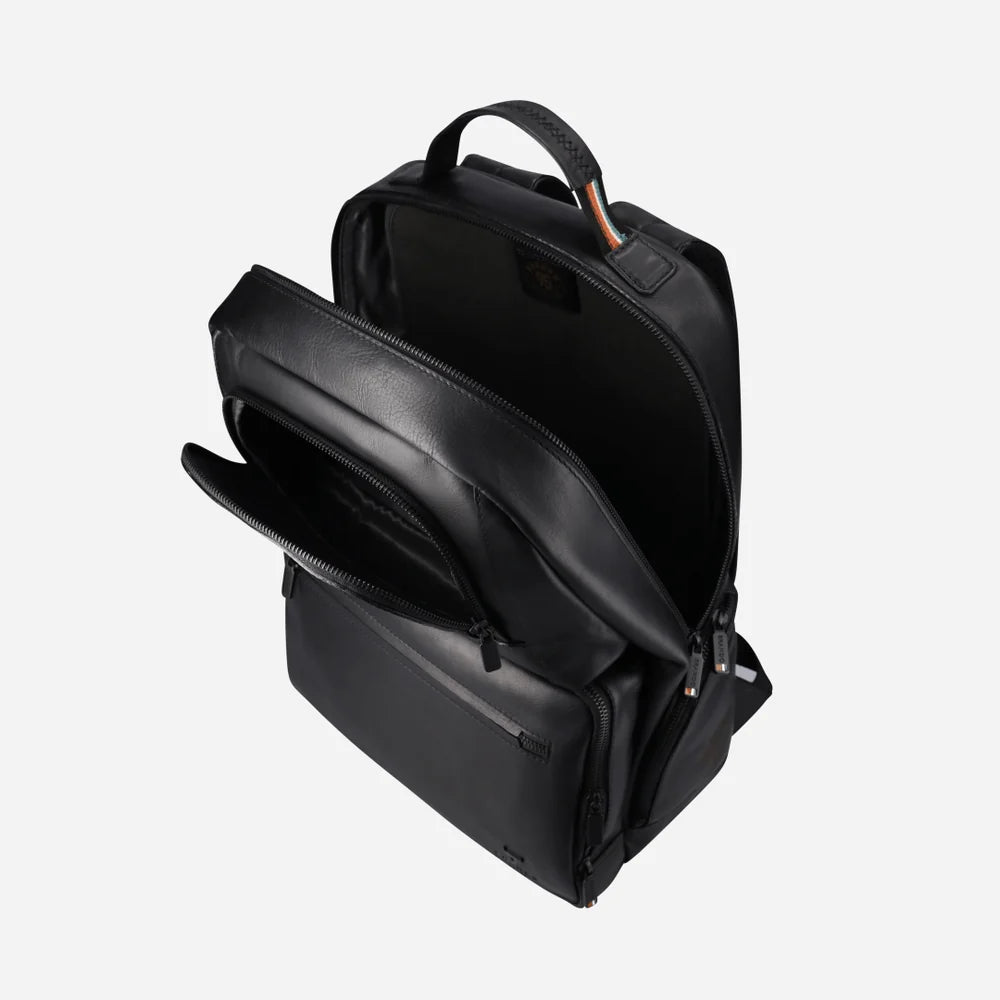 Brando James 15In X Pocket Backpack-Black 3417JAMBLK