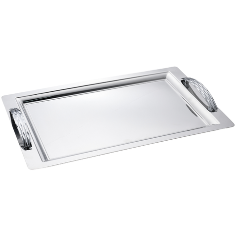 Tazzy Stainless Steel Tray With Handles SGN3462