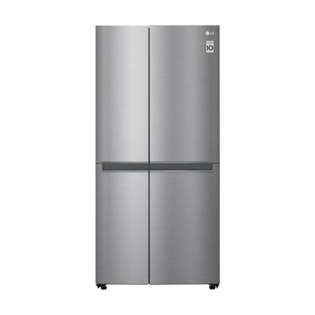 LG Fridge LG 643L Silver Side by Side Fridge GC-B257JLYL (7173049942105)