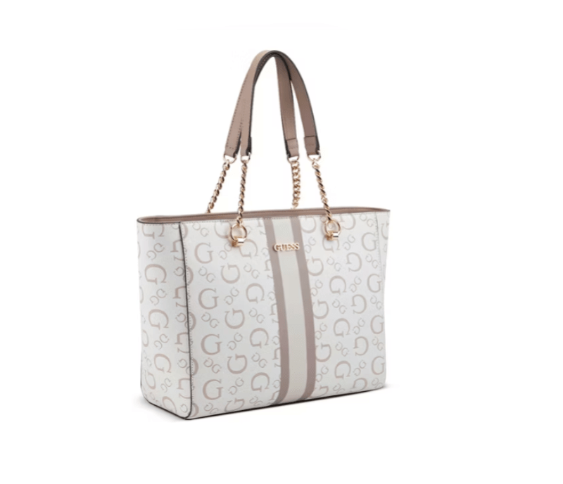 Guess Ladies Handbags Guess Women's Bag Brecken Tote Rose