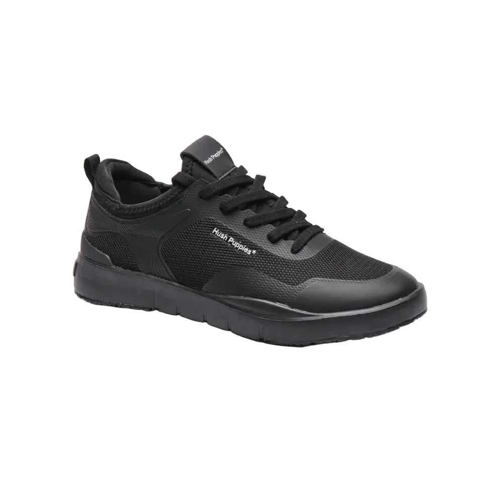 Hush Puppies Sneakers Hush Puppies Ladies Gale Slip on Sneakers-Black HPL01507BKBK