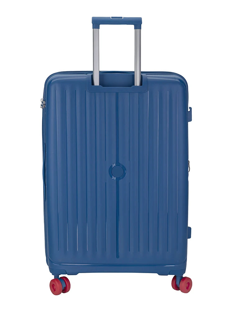 Cellini Rapido Hard Shell 4 Wheel Trolley Case – Blue