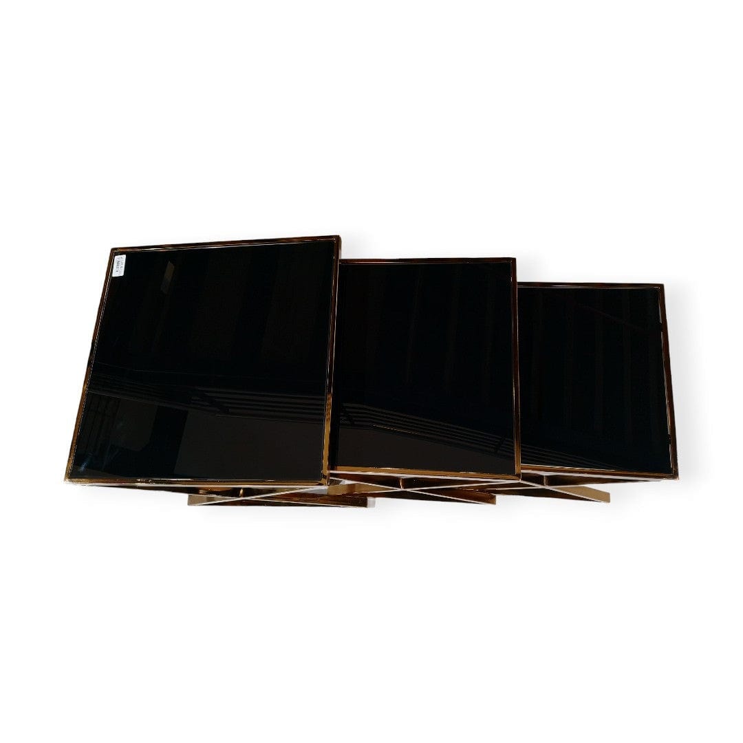 Hertex Coffee Tables 3 Piece Alessandra Nesting Table Square (7490160984153)