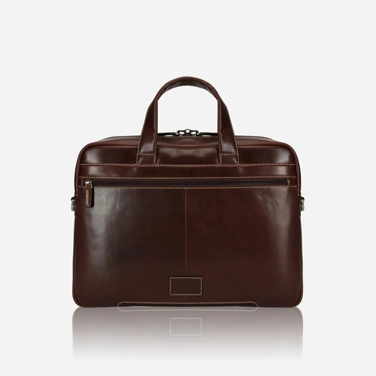 Jekyll & Hide 15in Pocket Laptop Case-Mocha 3661MOCHA