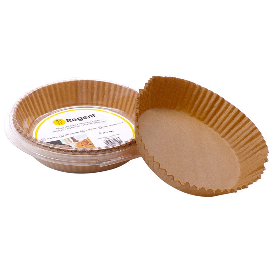 Regent AIR FRYER Regent Air Fryer Round Parchment Paper Liners 50 Piece 71550 (7577794150489)