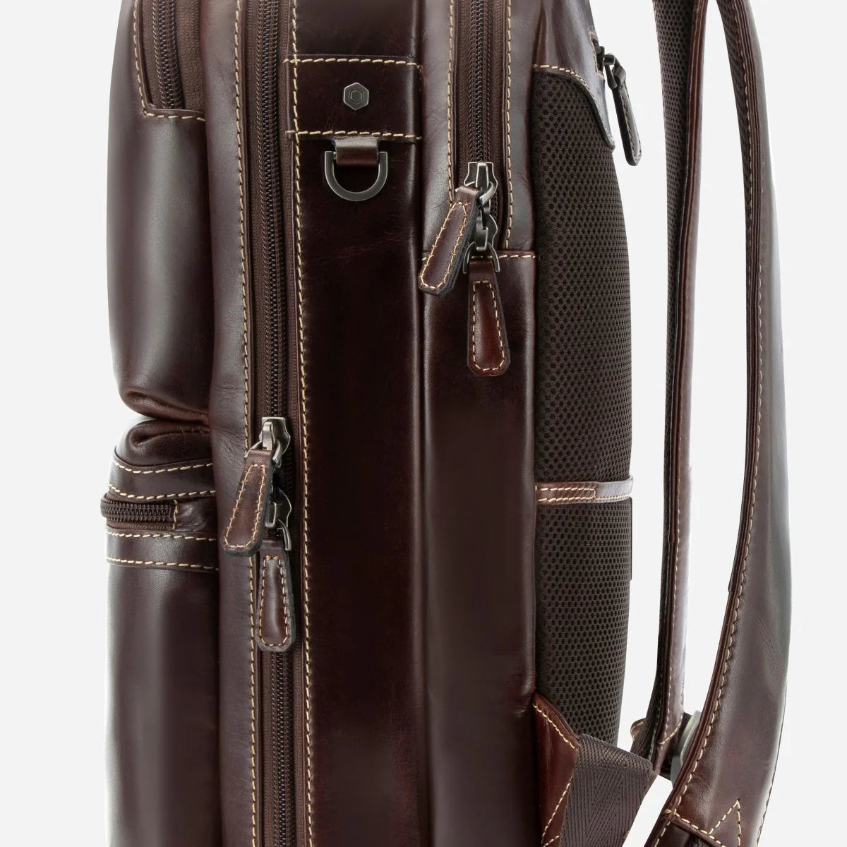Jekyll & Hide 17in Business Backpack-Mocha 3672