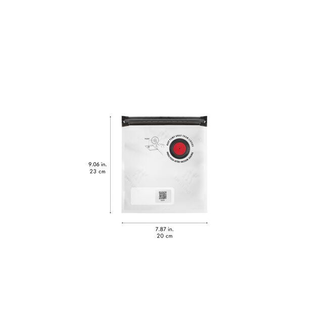 Zwilling Fresh & Save Bag 10 Piece Vacuum Small, Medium, Large ZW-36800-010-0.