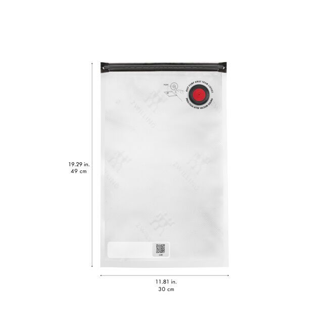 Zwilling Fresh & Save Bag 10 Piece Vacuum Small, Medium, Large ZW-36800-010-0.