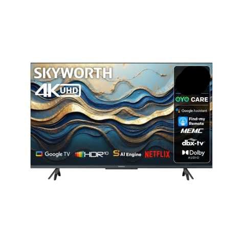 SKYWORTH GOOGLE TV Skyworth 50" UHD 4K Google TV 50G6600G
