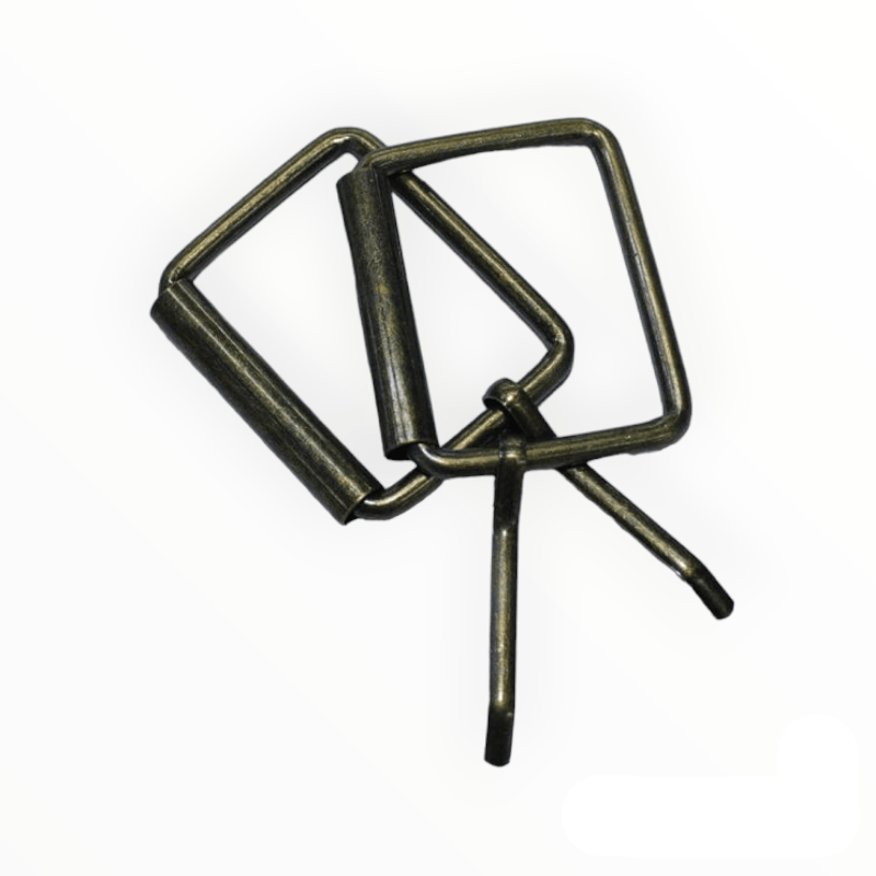 BUCKLES Habby Roller Bar Buckles 25mm Bronze (7071436472409)