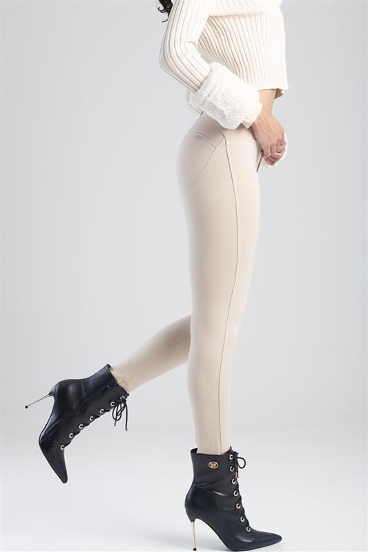 Sissy Boy LADIES JEGGING Sissy Boy Joey Axel Sculpt In Ponti Knit Stone (7067689746521)