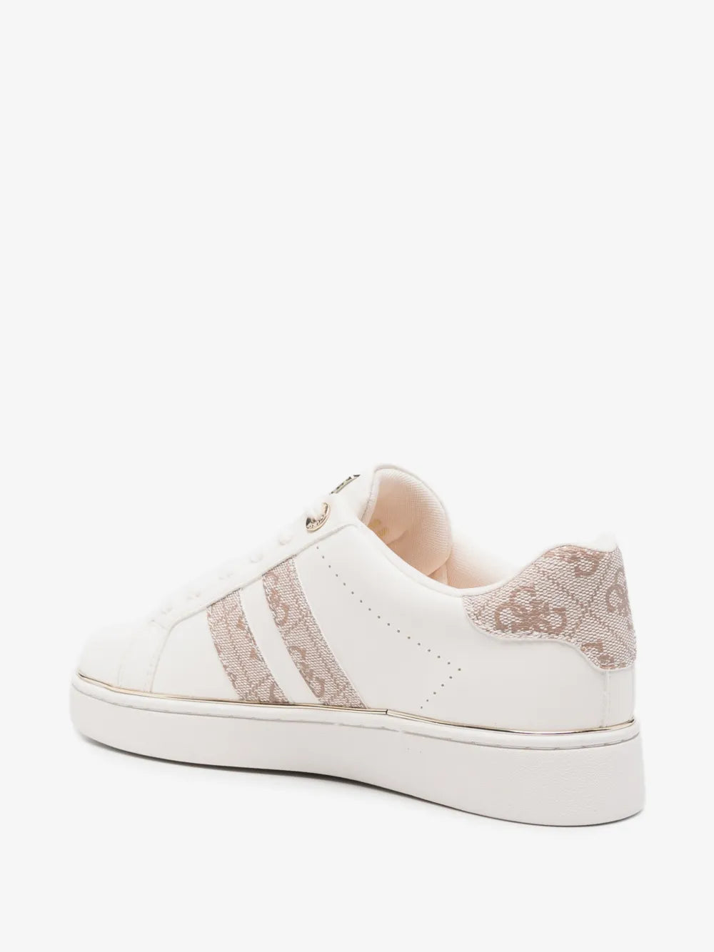 Guess Women's Barlie Faux Leather Sneaker-Ivory GM19592