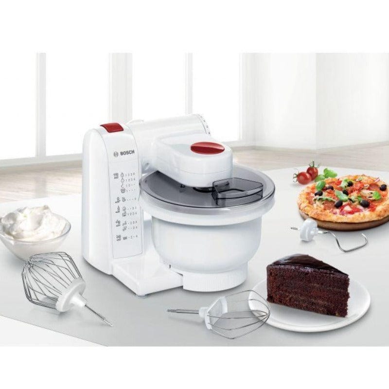 Bosch Food Processor Bosch 600W Kitchen Machine MUM4 White, Deep Red MUMP1000 (6792876392537)