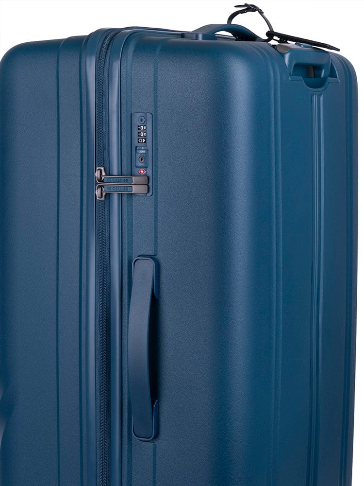 CELLINI Luggage Cellini Xpedition Large Volume 4 Wheel Trolley Trunk 254786 (7653158453337)