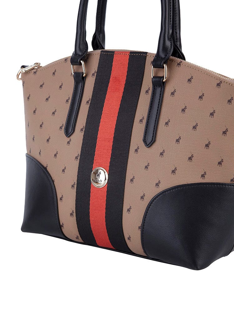 Polo Ladies Handbags Polo Parker Shopper Camel (7496745812057)