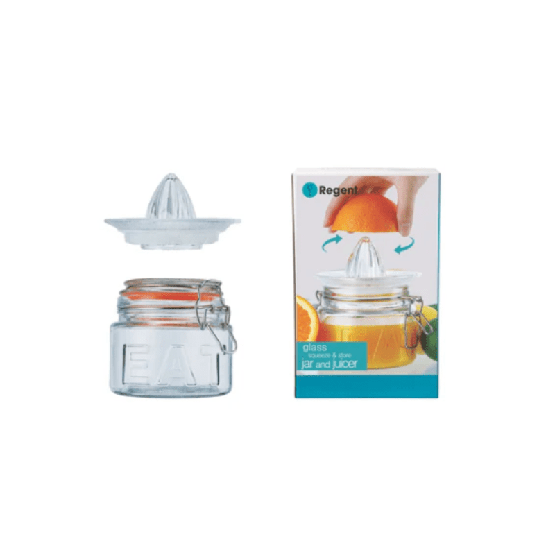 Regent Regent Glass Citrus Juicer & Storage Jar, 500ml (7098671333465)