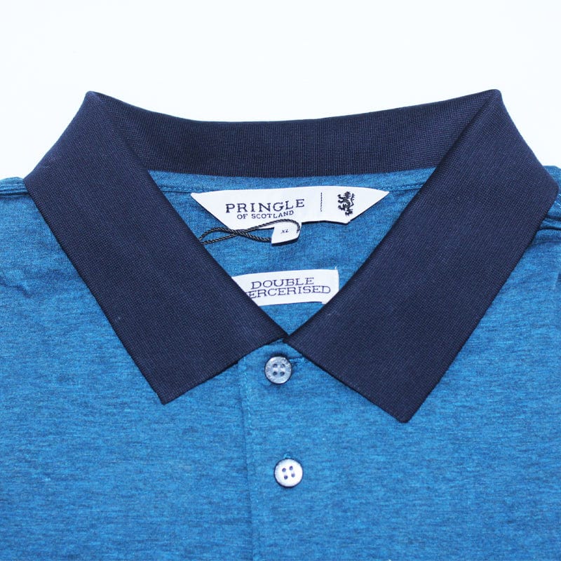 Pringle Golf T Shirt Pringle Golfer Blue MTOP1109 (7132754575449)