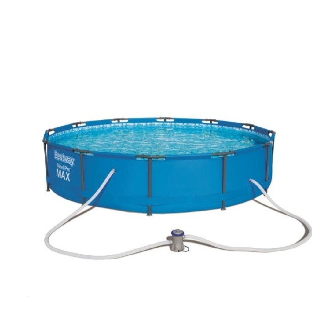BESTWAY POOL Bestway Max Frame Pool Set Grey 6.473l 3.66m X 76cm 56416 (7166955094105)