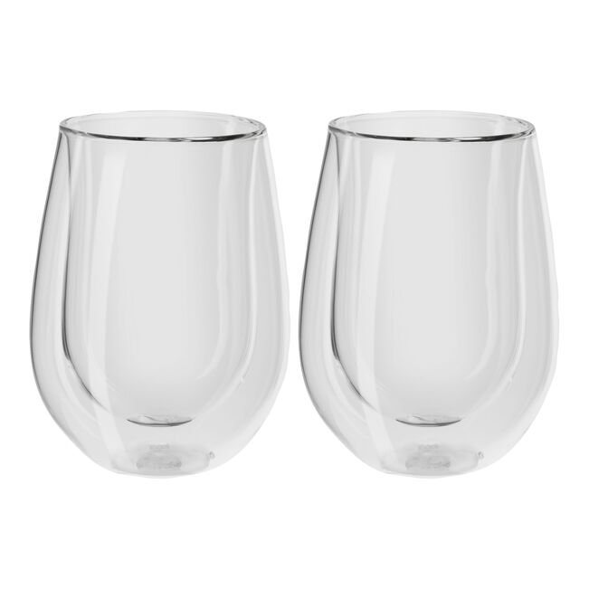 Zwilling Sorrento Double Walled White Wine Glass Set 2 Piece ZW-39500-216-0