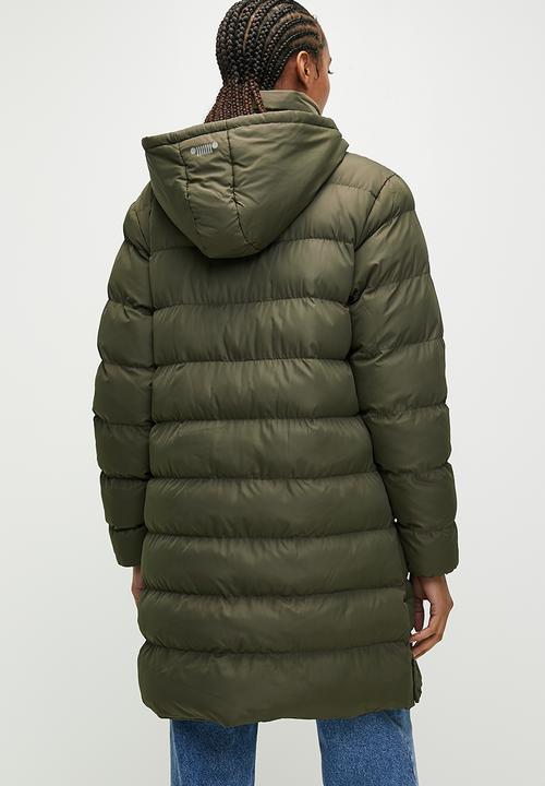 Jeep Puffer Jacket Jeep Women's Longer Length Puffer Jacket (7706733871193)