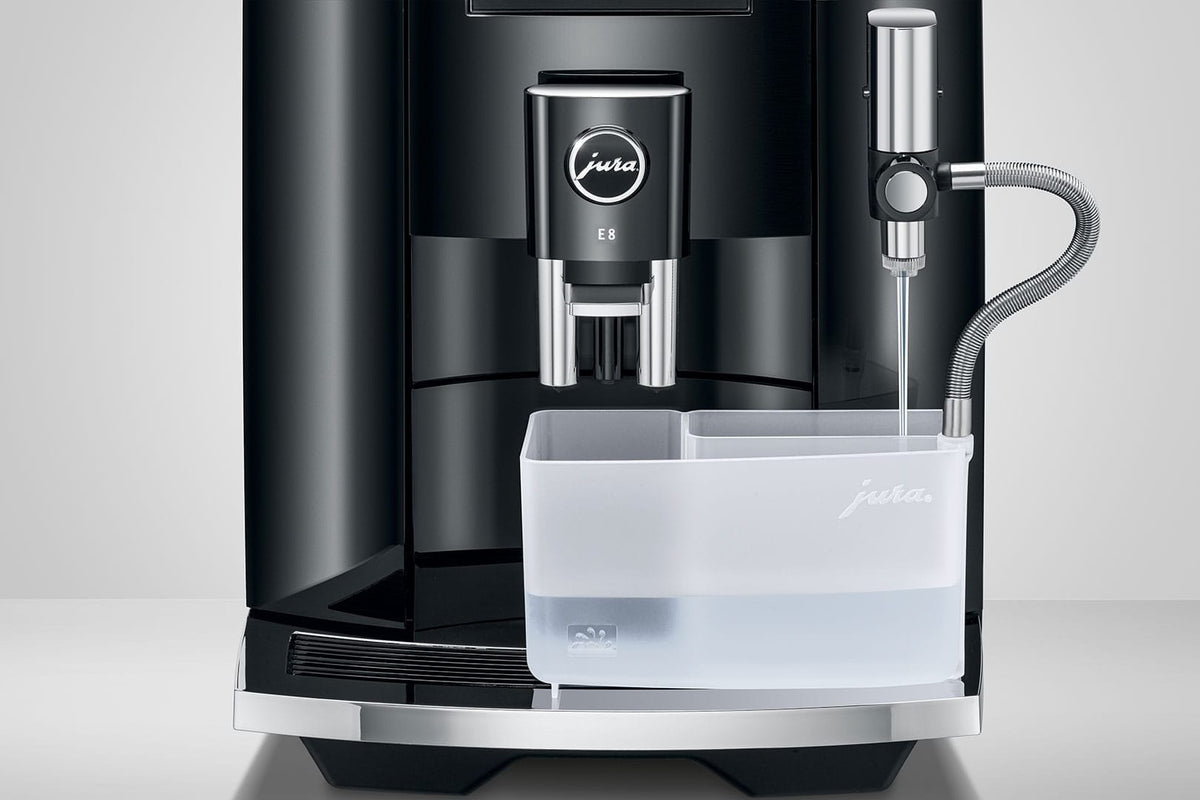 Jura COFFEE MACHINE Jura E8 Automatic One Touch 1450W Bean To Cup Cappuccino Machine (7269536301145)