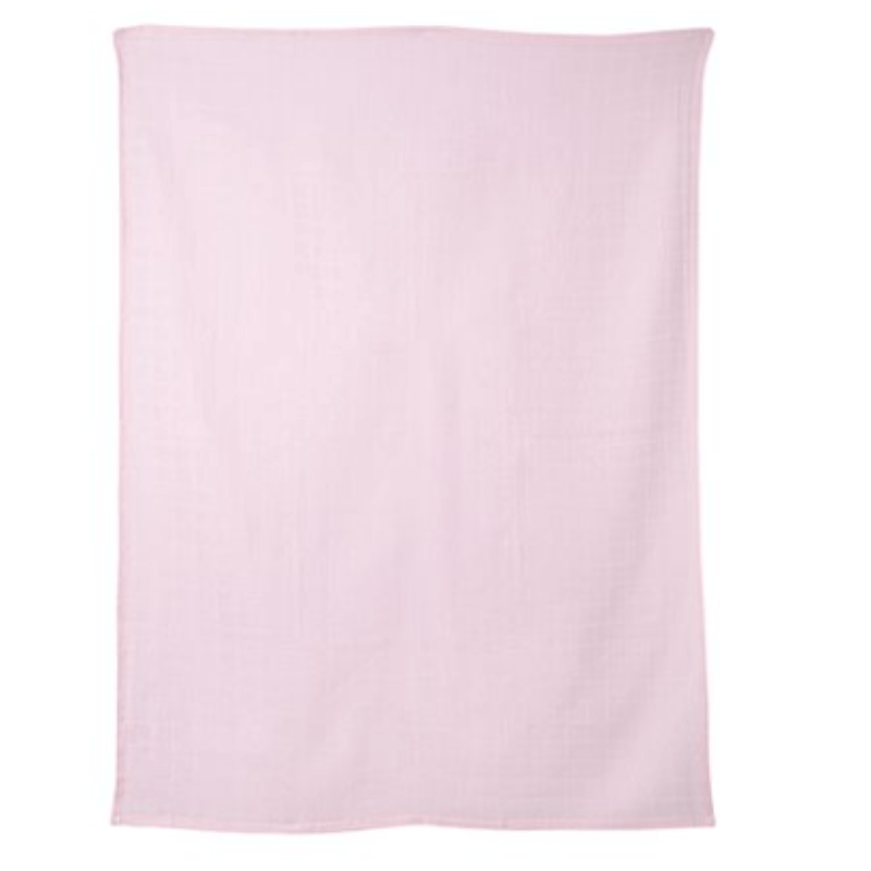 Snuggle BABY BLANKET Baby Bunny Girls Muslin Blanket 2 Pack (7057989009497)