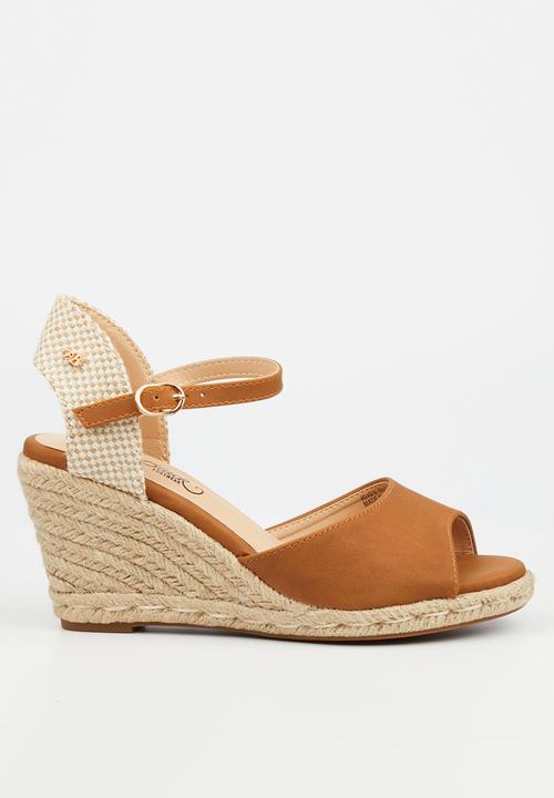 Miss Black Ladies Sandals Miss Black Jojo 2 Tan (7805208133721)