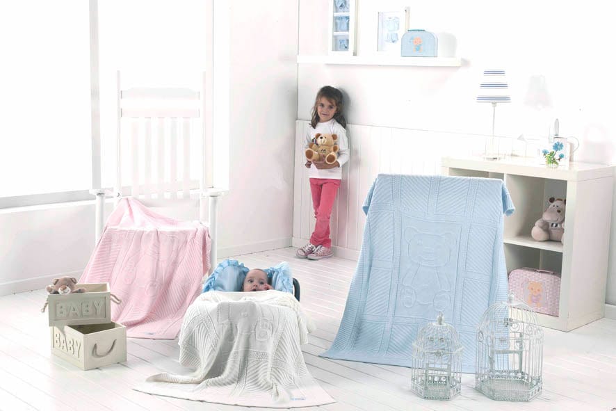 Mora Babies & Kids Mora Halley 817 Blanket 75x100 Pink (4598471589977)