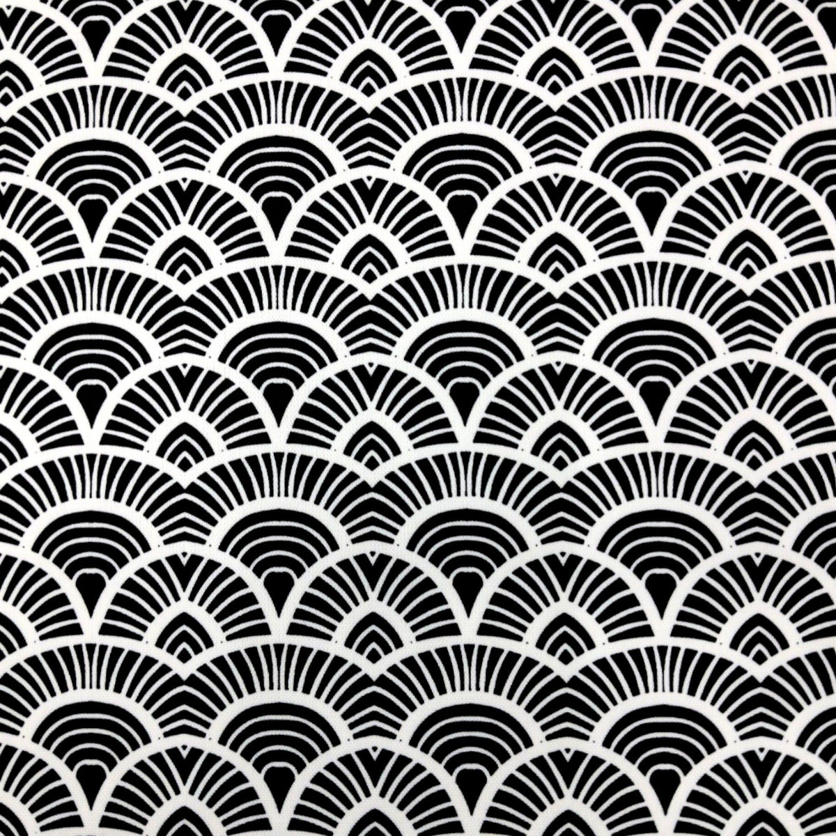 Printed Mini Matt African Fan 140 cm.