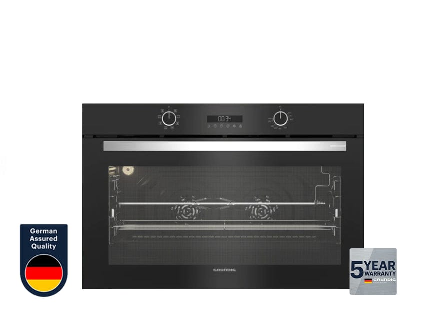Grundig Built In Microwave Grundig 90cm Black Built-In Oven - GBWMT12300XS (7403083661401)