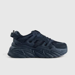 K7 Lacey Sneaker Black Mono (7970971680857)