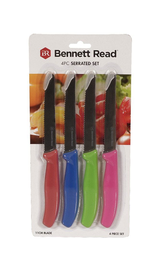 BENNETT READ Vacuum Sealer Rolls Bennett Read 4 Pieces Serrated Knife Set KKN102 (7312812277849)
