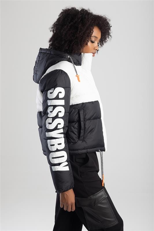 Sissy Boy Jacket Sissyboy Sporty Contrast Puffer Jacket (7267738091609)