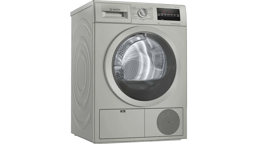 Bosch Tumble dryer Bosch 9kg Condenser Inox Tumble Dryer WTG8640SZA (7295928827993)