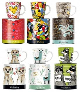 Ritzenhoff MUG Ritzenhoff My Darling Coffee Mug Roehe 356ml (6571471798361)