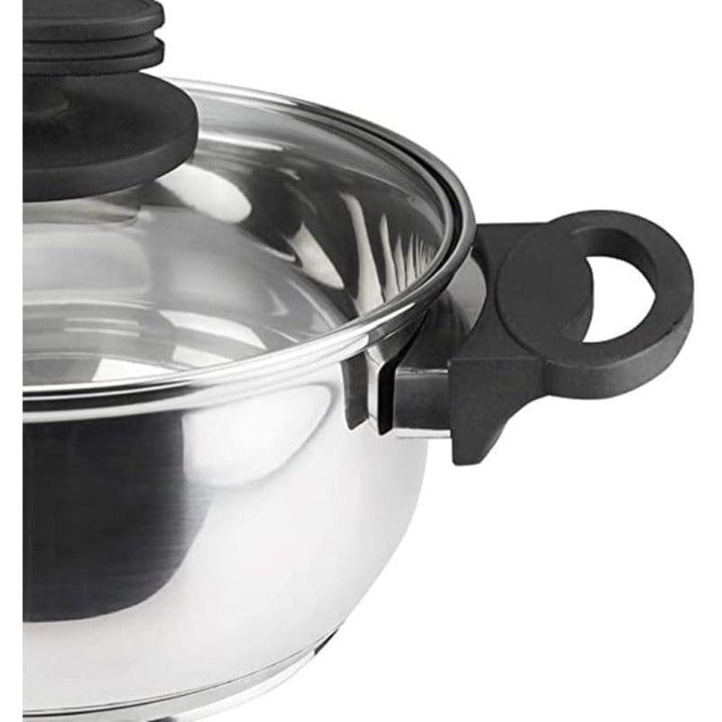 Magefesa Pots Set Magefesa 4 Piece Stainless Steel Cookware Set (7070370627673)