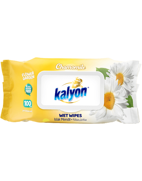 Kalyon Wipes Kalyon Wet Wipes 100s Chamomile MM00.0004 (7782764544089)