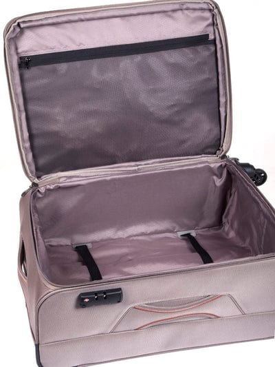 CELLINI Luggage Cellini Monte Carlo Large 4 Wheel Trolley Case Mink (7229889282137)