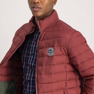 Jeep Puffer Jacket Jeep Packable Puffer Jacket Brick (7300790648921)