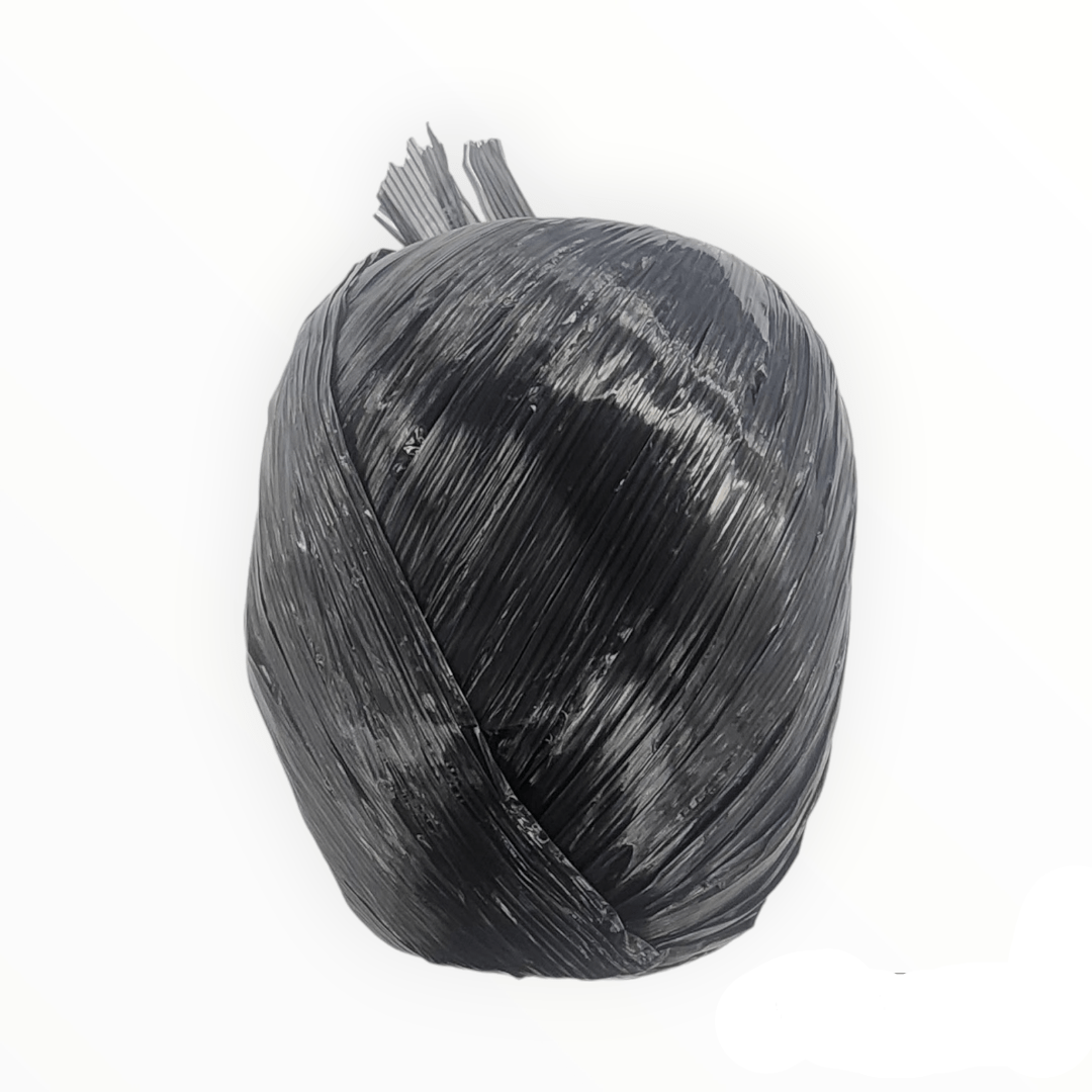 WOOL HABBY Black Tinkly Raffia 50 g (7636687093849)