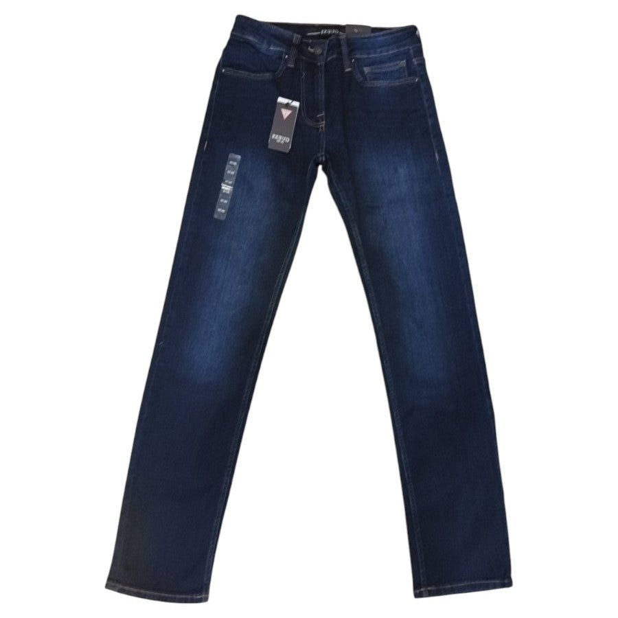 Guess Mens Jeans Denim Dark Wash Slim Straight AS1EZRA GM16715.