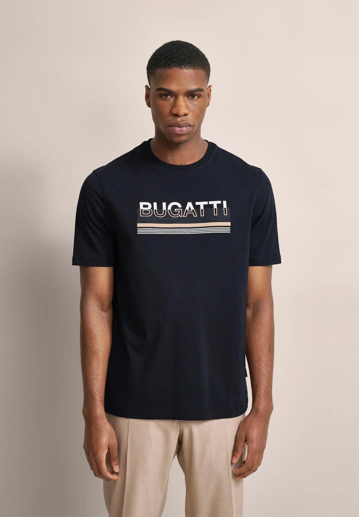 Bugatti Men's T Shirt Navy (8015878291545)