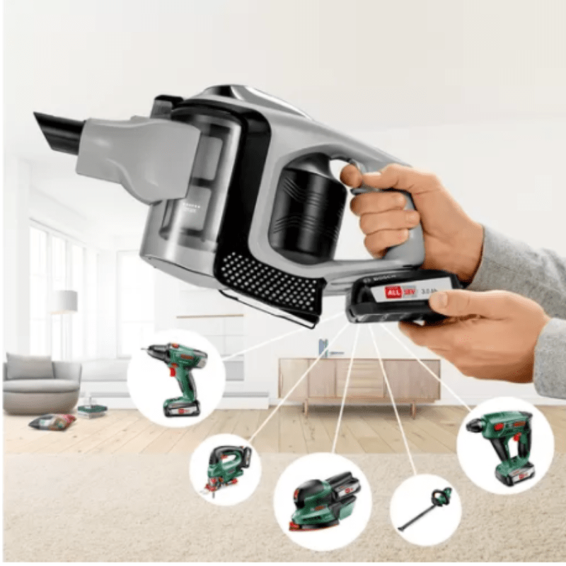 Bosch Vacuum Cleaner Bosch Serie | 8 Cordless Handheld Vacuum Cleaner Unlimited Silver BCS812KA2 (7000146182233)