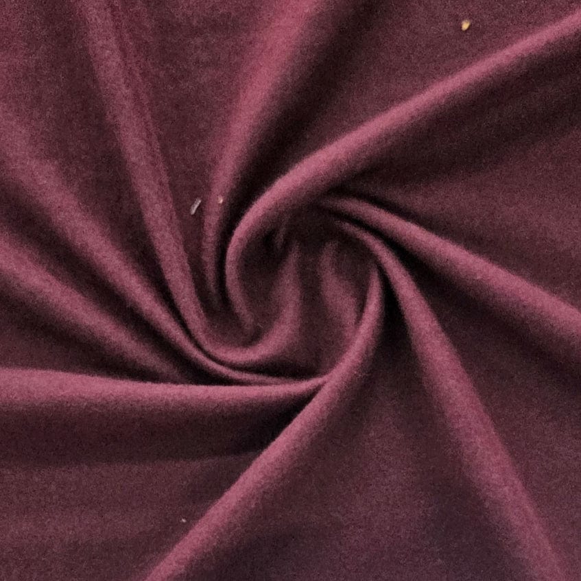 MHC Fleece Track-suiting DK Plum Two Thread Brushed Track-suiting Fabric 150 cm
